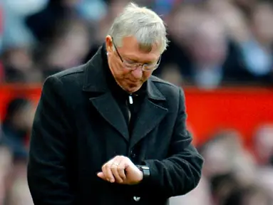 Ekspresi Sir Alex Ferguson