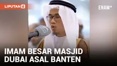 INI SOSOK PEMUDA ASAL BANTEN YANG JADI IMAM BESAR DI MASJID DUBAI