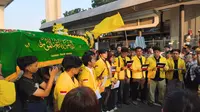 Keranda Mayat Warnai Demo BEM UI di Mabes Polri