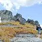 Membelah savana Sumba di bukit Tanarara.