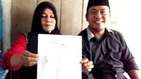 Agustina Jambak (46) korban penipuan yang diduga dilakukan ibunda artis sinetron Ryana Dea (liputan6.com/Yuliardi Hardjo)