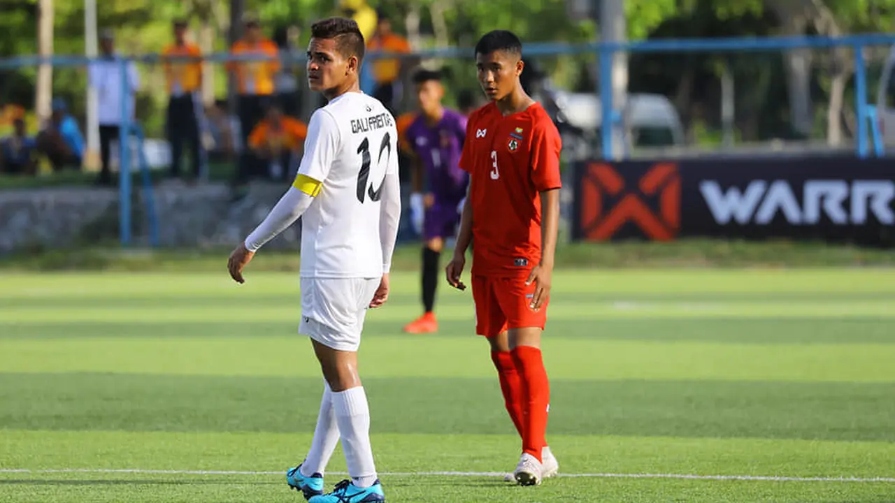 Timnas Myanmar U-15 vs Timnas Timor Leste U-15