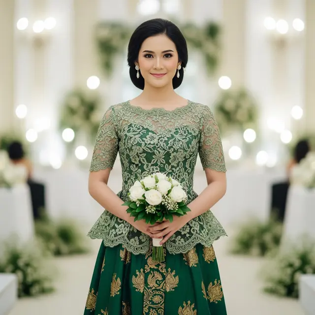 Model Baju Bridesmaid Rok dan Atasan Simpel (Gemini AI)