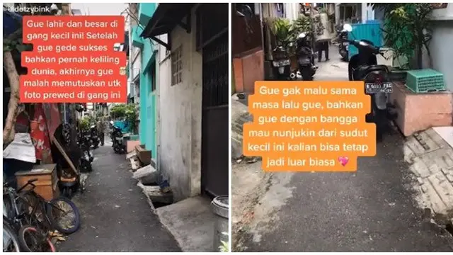Viral dan Bikin Salut, Ini 6 Potret Prewedding di Gang Sempit dan Padat Penduduk