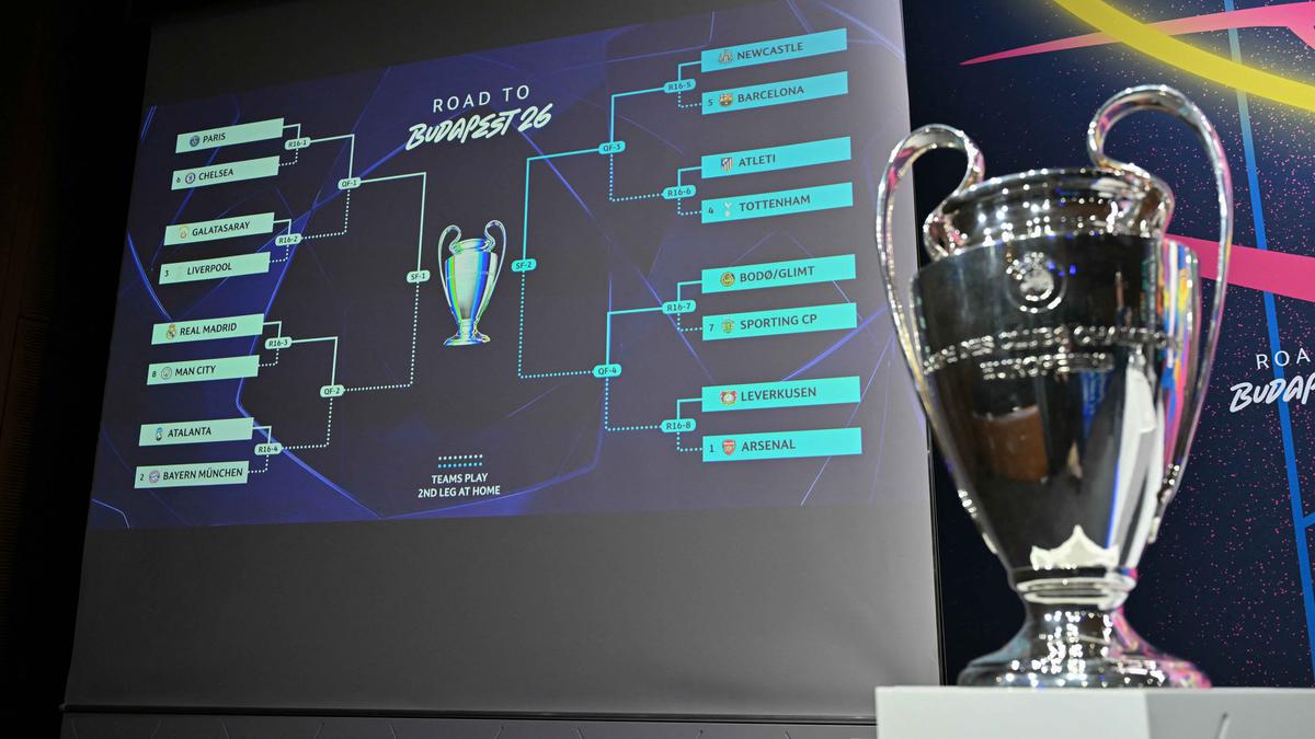 Hasil Drawing 16 Besar Liga Champions 2025/2026: Real Madrid Hadapi Manchester City, PSG vs Chelsea