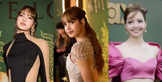 Penampilan Lisa BLACKPINK sebagai pemeran pendukung di White Lotus season 3 ditunggu banyak fans. Saat parade premiere serial tersebut, Lisa BLACKPINK tampil dengan gaya ala princess [@lalalalisa_m]