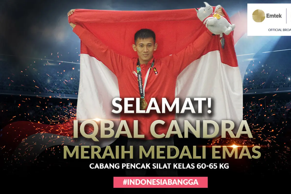 Selamat Meraih Medali Emas Iqbal Candra