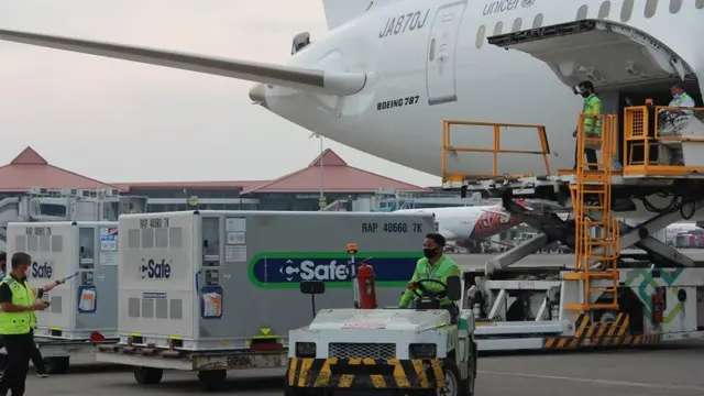 Indonesia Kedatangan Vaksin AstraZeneca
