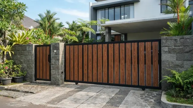 Model Gerbang Rumah Minimalis