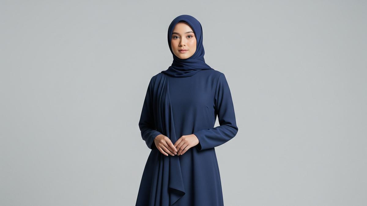 5 Bahan Gamis Untuk Badan Kurus Supaya Terlihat Berisi dan Memberikan Volume Lebih
