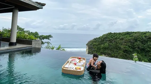6 Momen Babymoon Caca Tengker di Bali, Penuh Keseruan