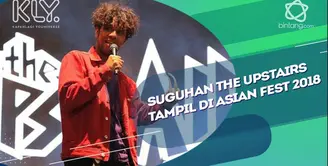 Ngobrol Santai di Booth Emtek, The Upstairs beri bocoran tentang penampilannya di Asian Fest 2018.