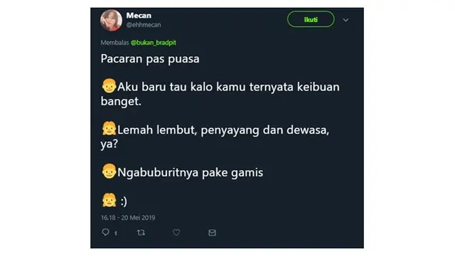 Drama ‘Pacaran Pas Puasa’ Ala Netizen Ini Bikin Senyum-senyum Geli