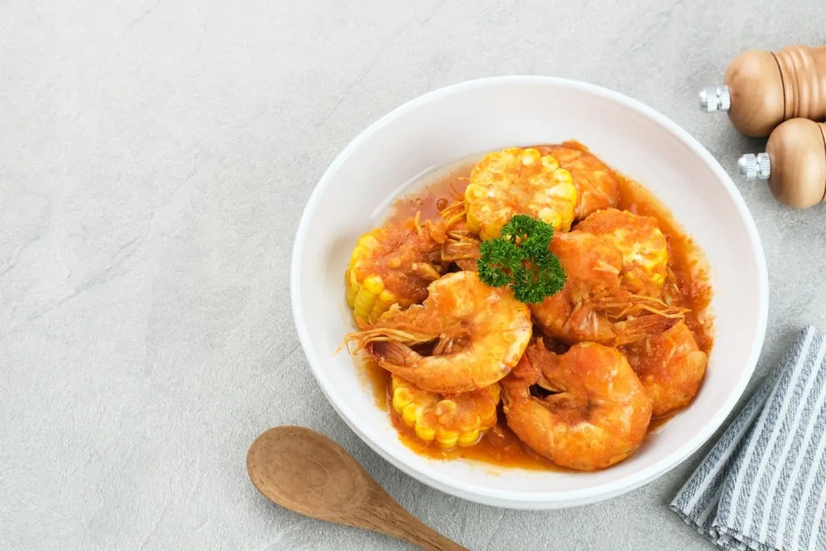 udang saus inggris
