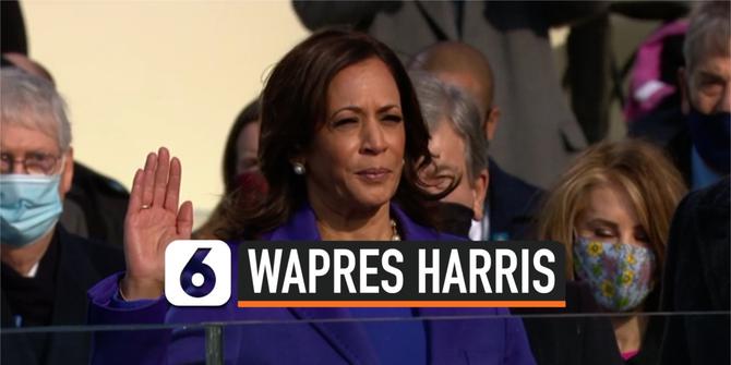 VIDEO: Sumpah Jabatan Kamala Harris Sebagai Wapres AS