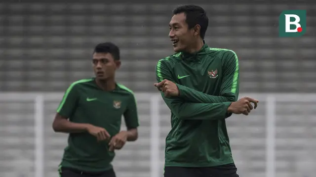 Latihan Timnas Indonesia