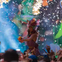 Malam tahun baru makin semarak dengan disko samba di Manarai Beach House (Foto: Manarai Beach House)