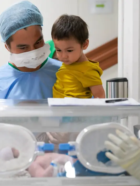 Anak kedua Baim Wong (Instagram/kianotigerwong)