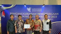 Berhasil Terapkan Pasar Tertib Ukur, Pemkab Paser Raih Penghargaan dari Kemendag