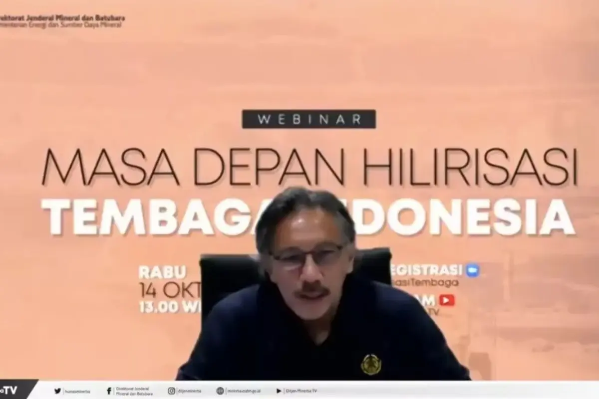 Direktur Jenderal Mineral dan Batubara (Minerba) Kementerian ESDM Ridwan Djamaluddin