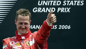 Michael Schumacher menjadi pebalap Formula 1 yang mampu meraih tujuh gelar juara dunia sepanjang kariernya. (AFP/Jeff Haynes)