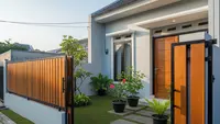 6 Model Pagar Geser Sederhana untuk Rumah Kecil yang Praktis dan Tetap Estetik