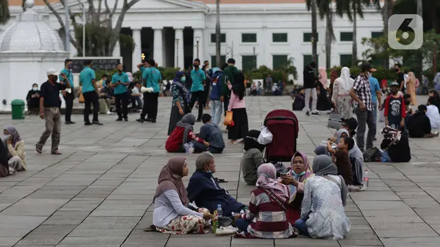 FOTO: Menikmati Libur Paskah di Kawasan Kota Tua Jakarta