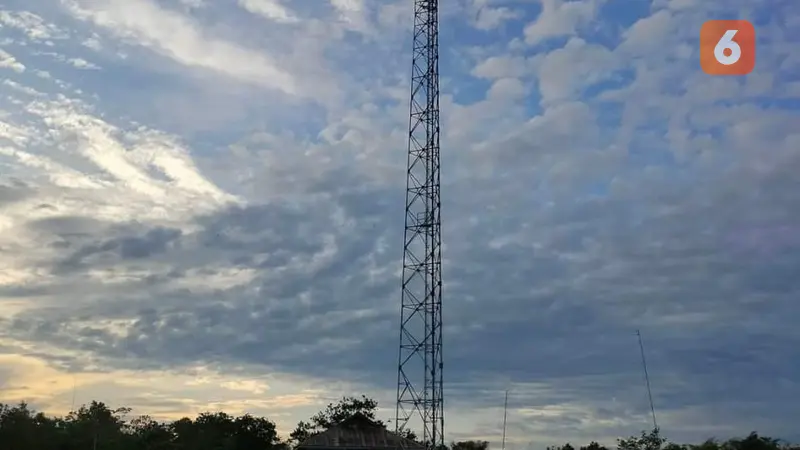 Menara BTS di Desa Terpencil