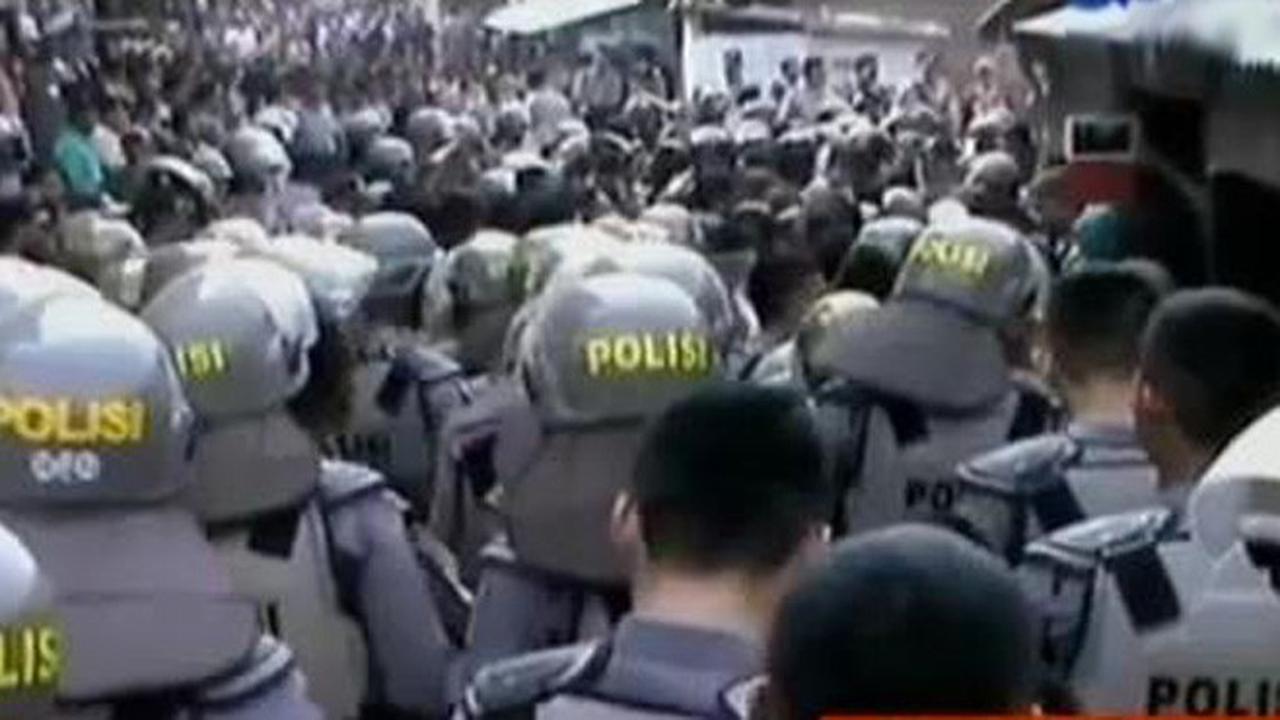 1000 Personil Gabungan Amankan Eksekusi Lahan di Cikarang