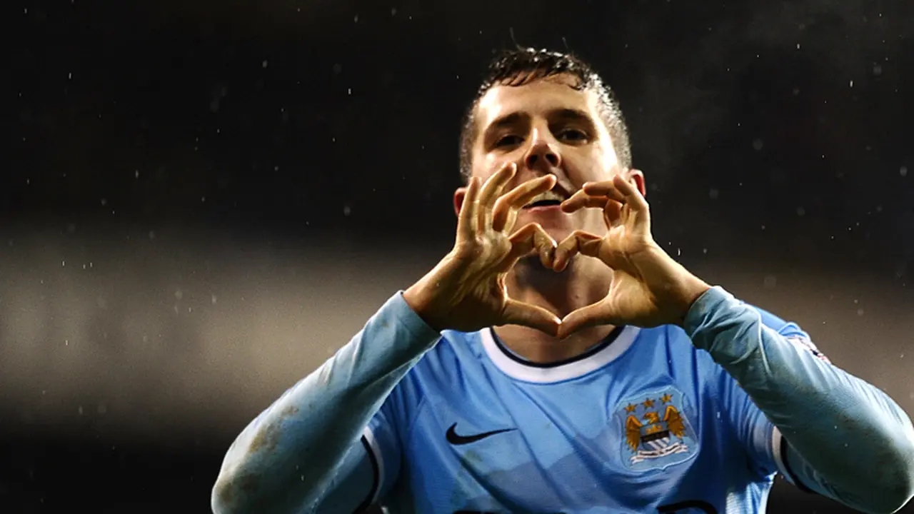 Striker Manchester City Stevan Jovetic