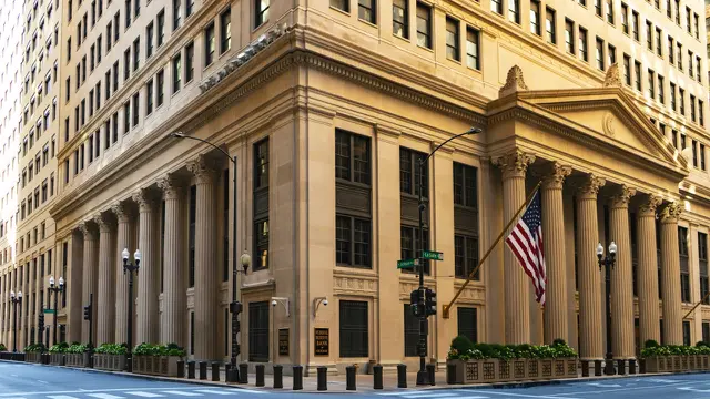 Gedung Federal Reserve di Chicago, AS