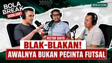 Sebelum dikenal sebagai pelatih yang membawa Timnas Futsal Indonesia meraih prestasi di level Asia, Hector Souto ternyata memiliki mimpi menjadi pesepak bola profesional. Dalam episode Bola Break ini, pelatih asal Spanyol tersebut menceritakan perjalanan hidupnya, mulai dari mengenal futsal sejak kecil, perkembangan futsal di Spanyol, dukungan keluarga, hingga proses panjang yang mengantarkannya menjadi pelatih Timnas Futsal Indonesia.