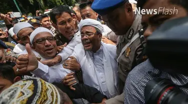 Polisi mengatakan pemeriksaan Rizieq cs sebagai saksi karena ketiganya dianggap pernah mengikuti pertemuan dengan sejumlah tersangka makar.