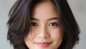Inspirasi Rambut Pendek Anti Ribet untuk Wajah Bulat. Foto: Gemini