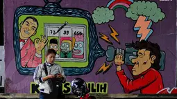 [FOTO] Pesan Dinding Pemilu Bersih