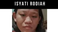 Seorang wanita berkebutuhan khusus bernama Isyati Rodiah (26) hilang usai pamit pergi ke warung depan rumah di kawasan Grogol Petamburan, Jakarta Barat. (Ist).