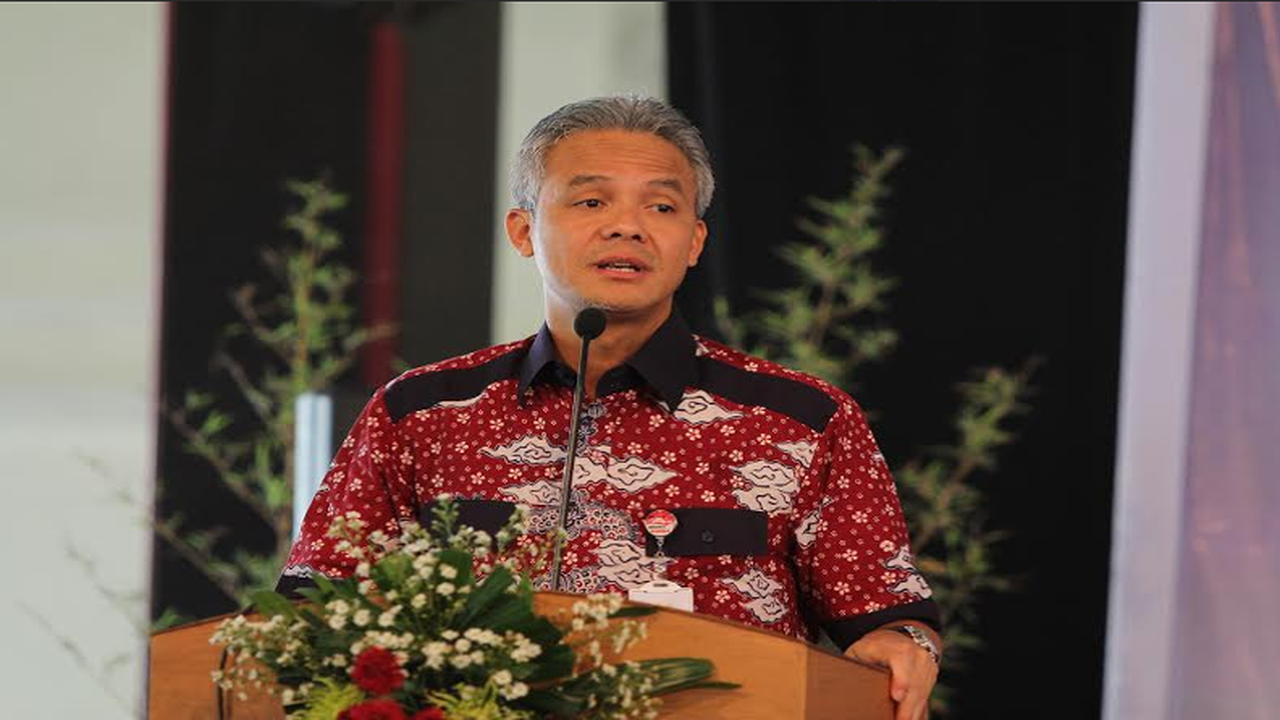 Gubernur Jawa Tengah Ganjar Pranowo
