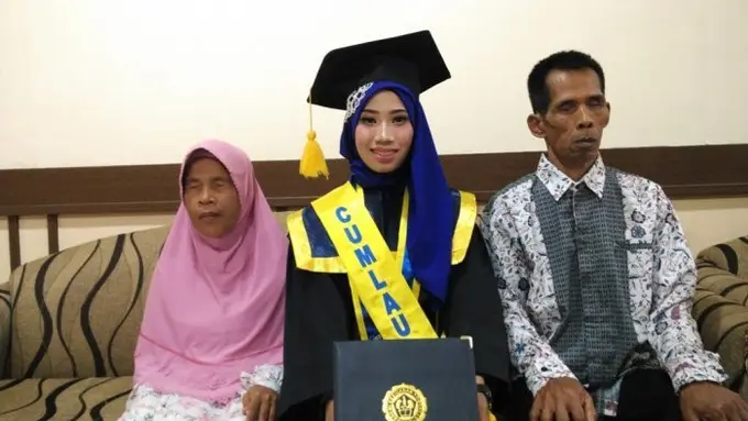 Kisah Putri Pasangan Tuna Netra yang Berprestasi