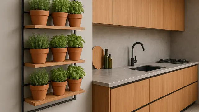 Desain Taman Dalam Rumah Dekat Dapur (Foto: ChatGPT)