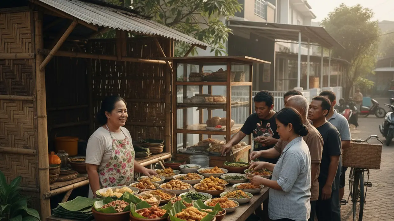 Usaha Warung Nasi di Rumah