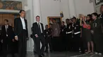 Pendiri sekaligus CEO Facebook, Mark Zurkerberg menemui Presiden terpilih Jokowi di Balaikota, Jakarta, (13/10/14). (Liputan6.com/Herman Zakharia) 