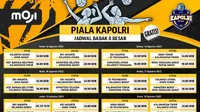 Jadwal Siaran Langsung Piala Kapolri 2023 Babak 8 Besar di Vidio. (Sumber: dok. vidio.com)