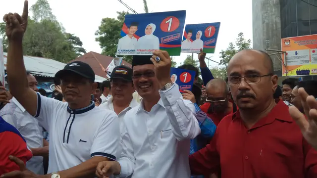 Janji Manis Paslon Pilkada Palembang Tingkatkan Gaji Honorer
