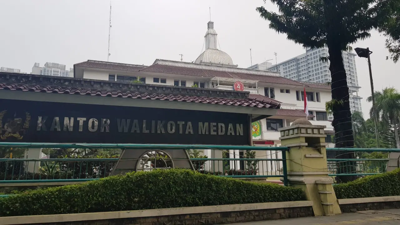 Kantor Wali Kota Medan/Reza Efendi