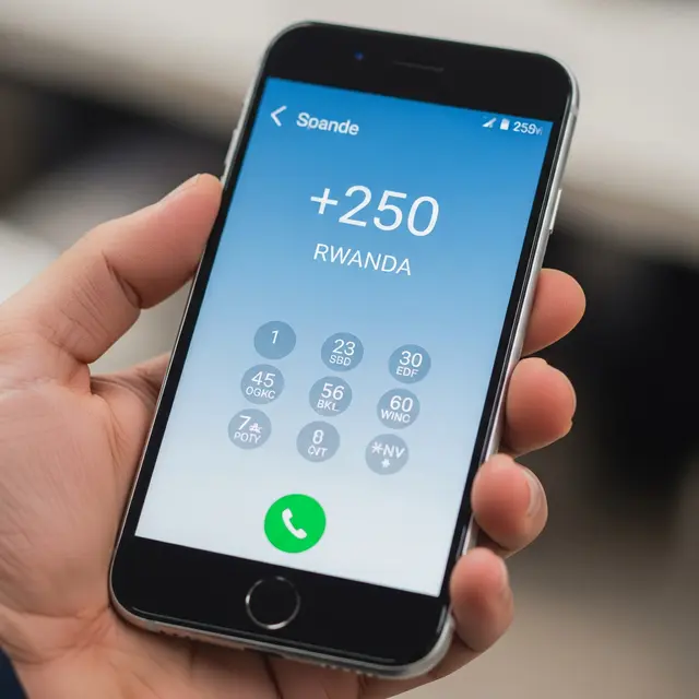 Kode Telepon +250 (Rwanda)/ AI Generated