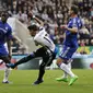 Ayoze Perez scores the first goal for Newcastle Reuters / Russell Cheyne 