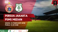 Persija Jakarta Vs PSMS Medan (Bola.com/Adreanus Titus)