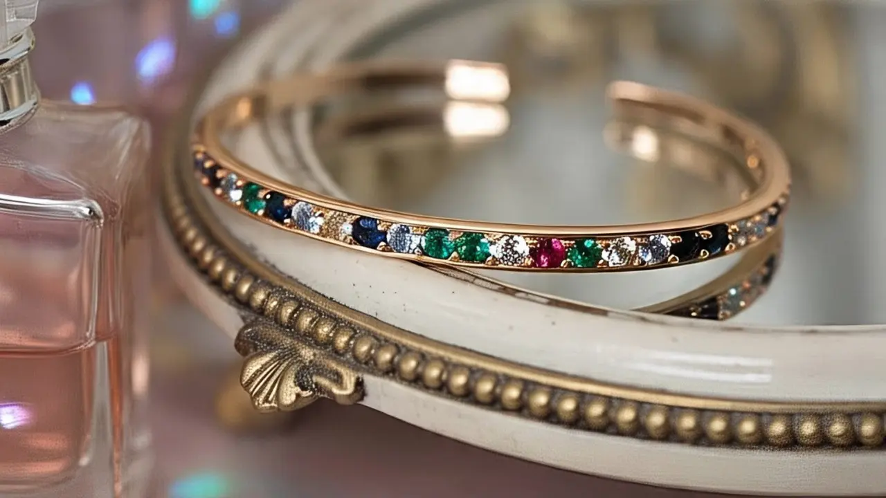 Gelang Emas Bulat