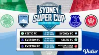Saksikan dan Dapatkan Link Live Streaming Sydney Super Cup 2022 di Vidio