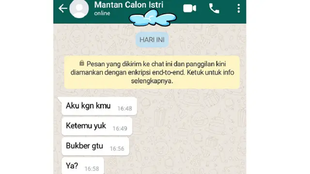 6 Chat Mantan Ngajak Buka Bersama Ini Bikin Baper